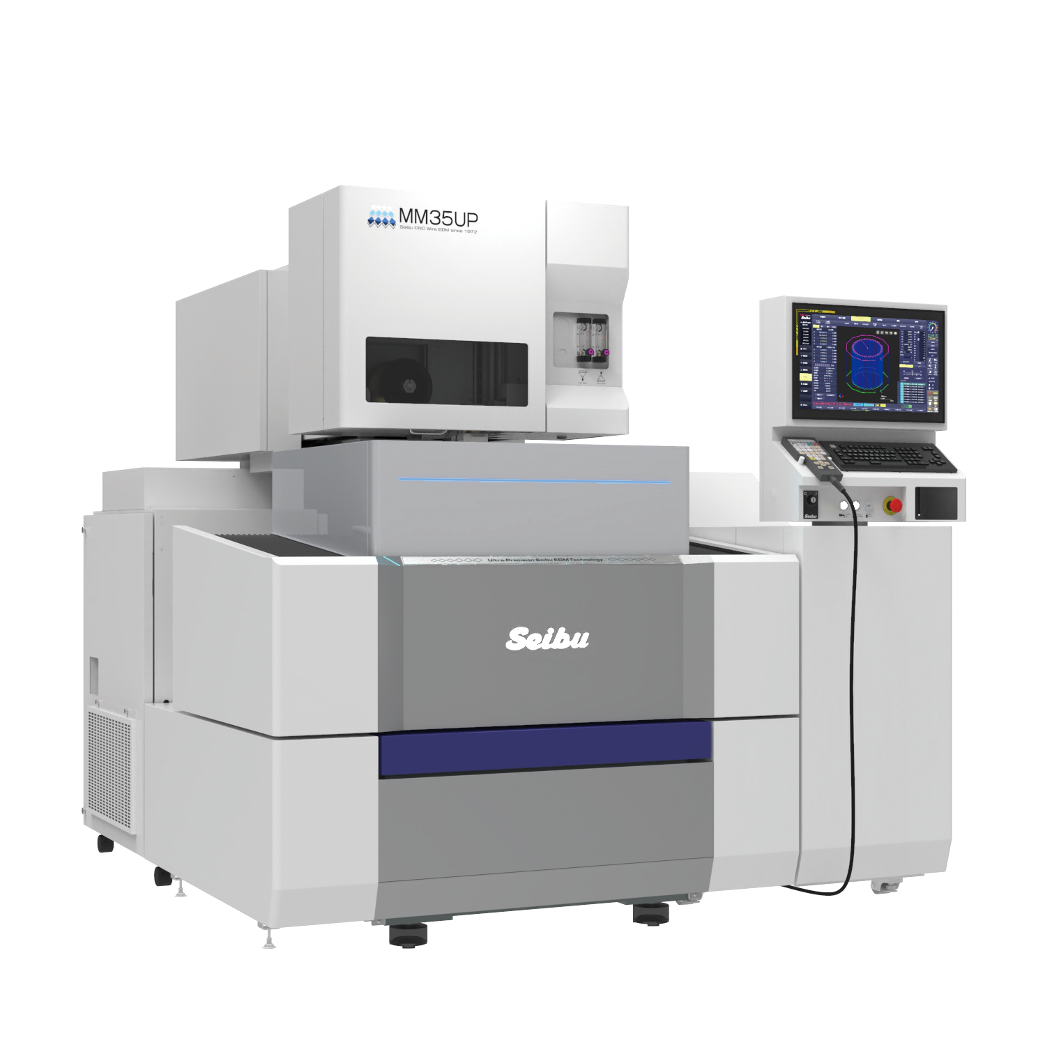 Kompakte Hochpräzisions-Drahterodiermaschine Seibu MM-35B
